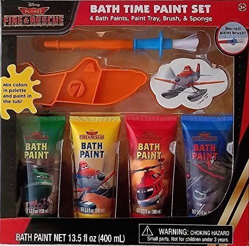 Disney Planes Fire & Rescue Bath Time Paint Set