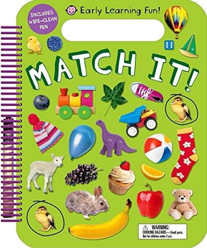 Early Learning Fun: Match It!: Includes Wipe-Clean Pen [By: Priddy, Roger] [Apr, 2015]