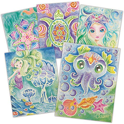 Marinia’s Magic Watercolor – Watercolor kit for kids – Glow-in-the-dark