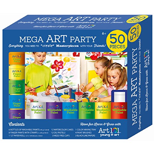 Art 101 Mega Art Party 50-Piece Kit