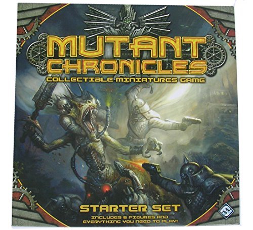Fantasy Flight Games Mutant Chronicles Starter Set Collectible Miniature Game