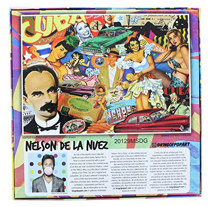 Nelson De La Nuez King of Pop Art 1000 Piece Jigsaw Puzzle | Old Havana