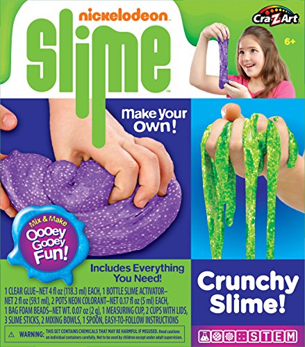 Cra-Z-Art Nickelodeon Crunchy Slime Kit, Brown/a (18871)