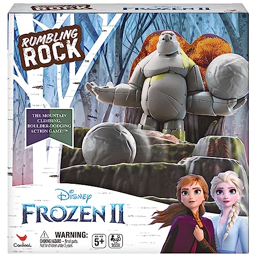 Spin Master Games Disney Frozen 2, Rumbling Rock Game for Kids and Families