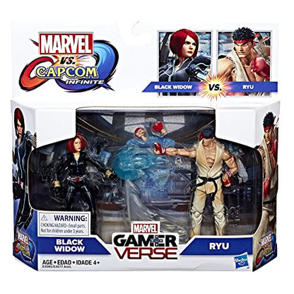 Marvel Gamerverse vs. Capcom Black Widow vs. Ryu 2-Pack