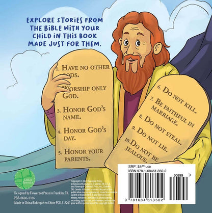 Bible Stories Told for Children-Features Dedication Page to Personalize for your Child