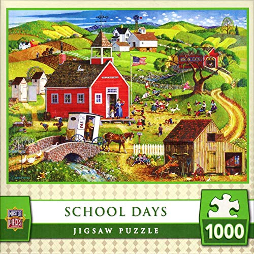 School Days by Bob Pettes 1000 Piece Puzzle