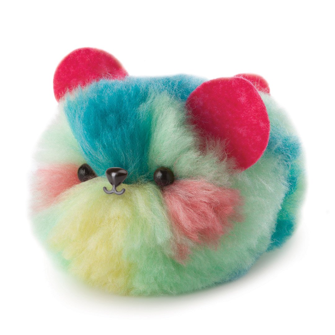 ORB The Factory Fluffables Taffy Motion Arts & Crafts, Green/Blue/Yellow/Pink, 11.75" x 2" x 6"