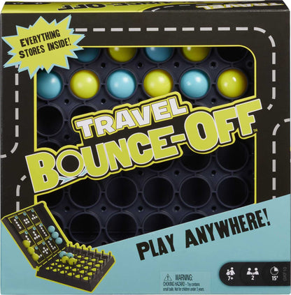 Travel Bounce-Off, Portable Kids Game for 5 Year Olds and Up, Multicolor