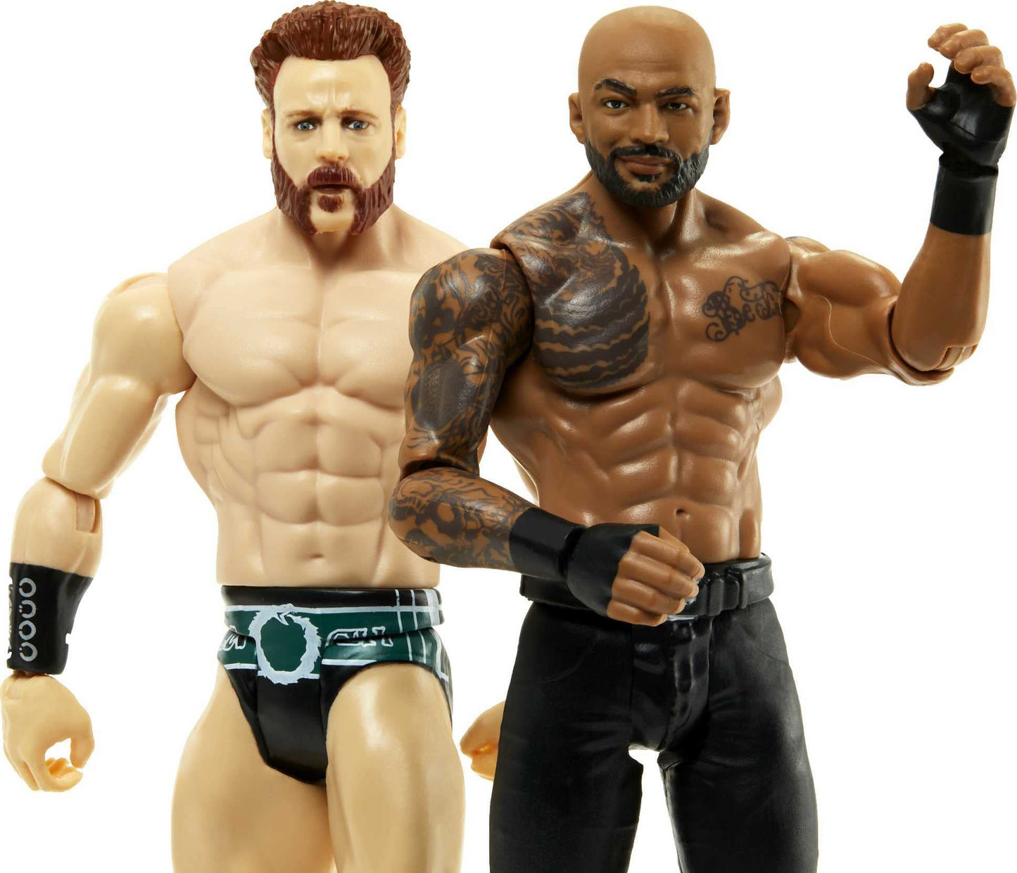 Mattel Sheamus vs Ricochet Championship Showdown 2-Pack 6-inch Action Figures Monday Night RAW Battle Pack for Ages 6 Years Old & Up