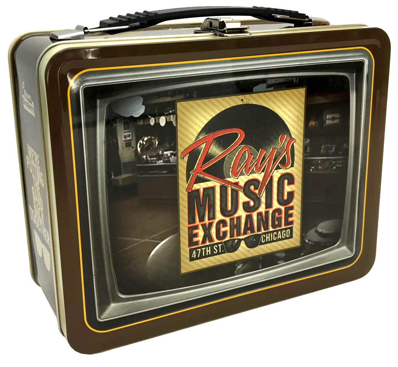 Factory Entertainment Blues Brothers Ray's Music Exchange Tin Tote