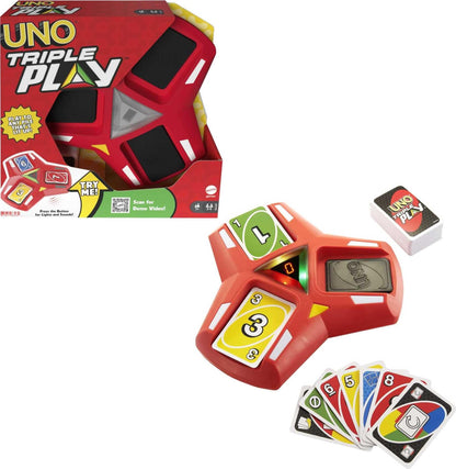 Mattel Games UNO Triple Play