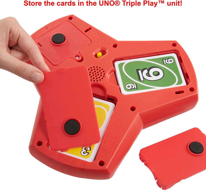 Mattel Games UNO Triple Play