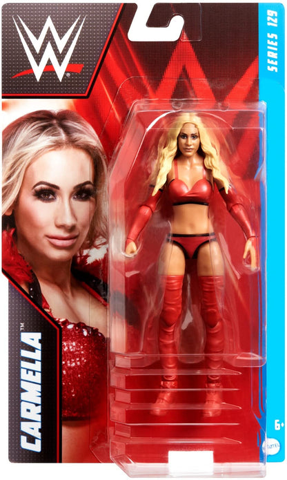 WWE Carmella Basic Action Figure, Posable 6-inch Collectible for Ages 6 Years Old & Up