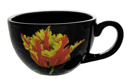 Marjolein Bastin Natures Journey Black Tulip Floral Mug
