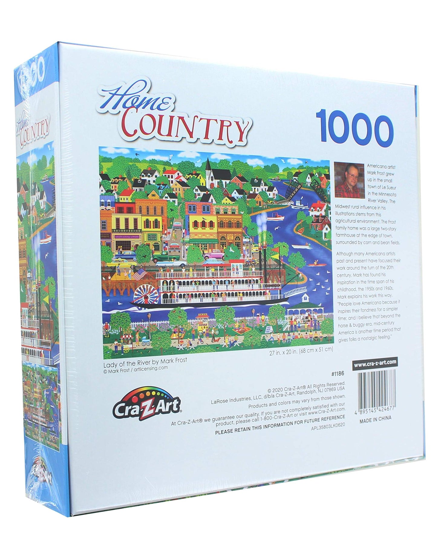 Home Country 1000 Piece Jigsaw Puzzle - Lady of The River