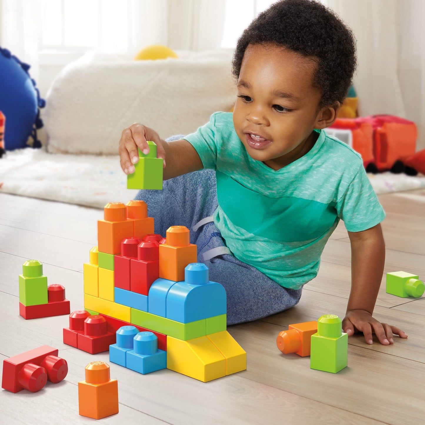 Mega Bloks Let's Build! Construction Toy for 1 Year Old and Up