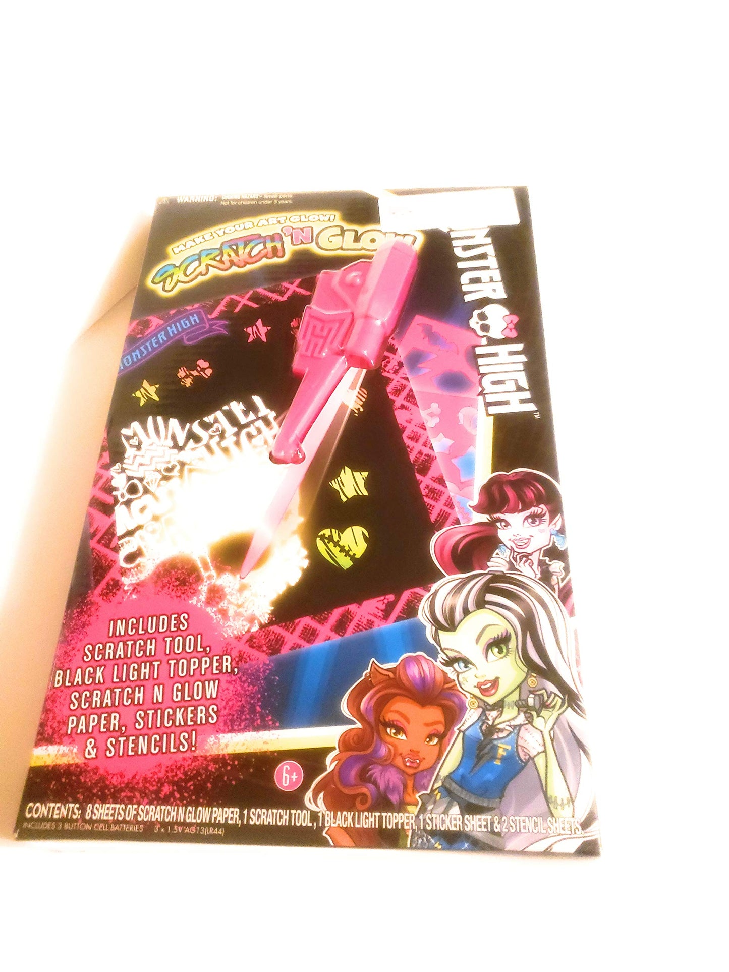 Monster High Color 'n Glow Activity Set