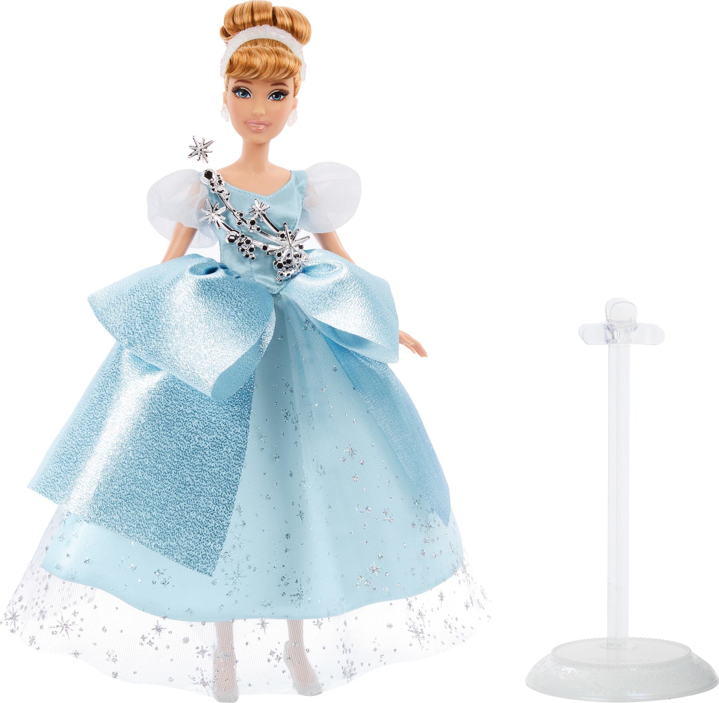 Mattel Disney Toys, Collector Cinderella Doll to Celebrate Disney 100 Years of Wonder, Inspired by Disney Movie, Gifts for Kids and Collectors