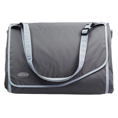 JJ Cole Outdoor Toddler Blanket - Water-Resistant Outdoor Blanket With Adjustable Bag Strap - Stone Arbor - 58" x 84"