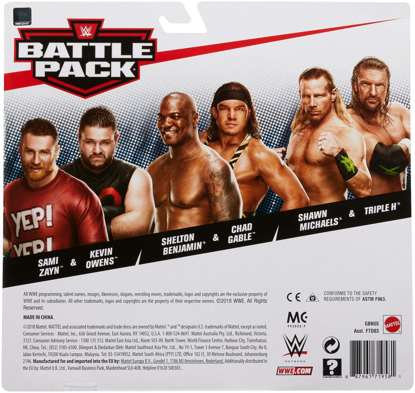 WWE Chad Gable & Shelton Benjamin 2-Pack