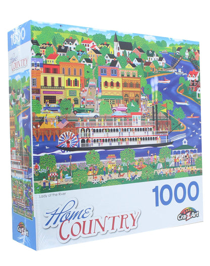 Home Country 1000 Piece Jigsaw Puzzle - Lady of The River