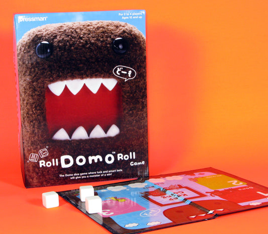 Pressman Roll Domo Roll Game